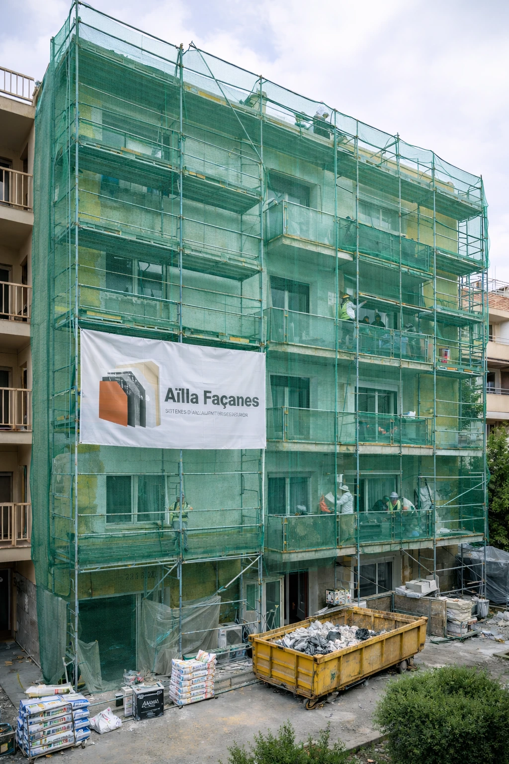 Empresa rehabilitación fachadas Barcelona